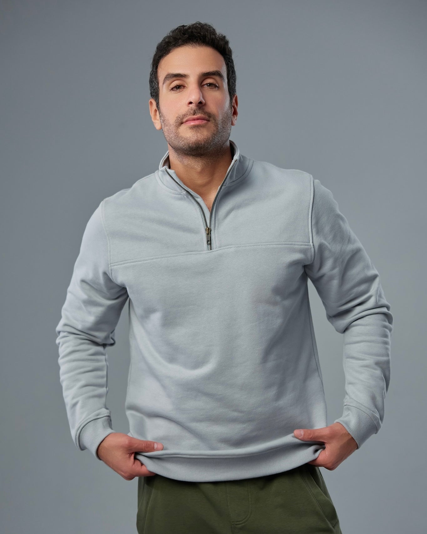 Quarter zip sweatshirt